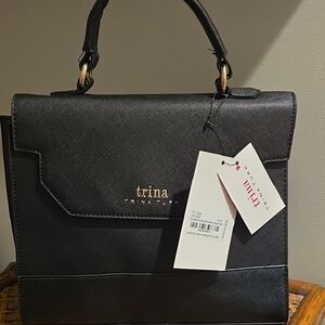 Trina Turk Black Satchel